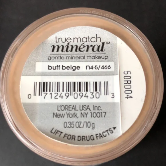 COPY - L’Oréal true match Natural Mineral Foundation BUFF BEIGE Brand New! - Picture 3 of 5